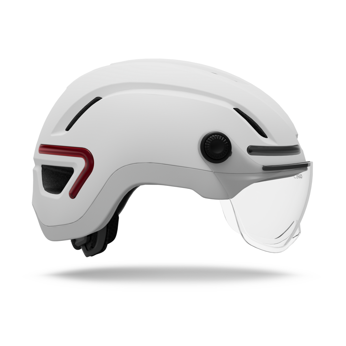 Giro Ethos LED Shield MIPS Stadt- und E-Bike Helm in WEISS