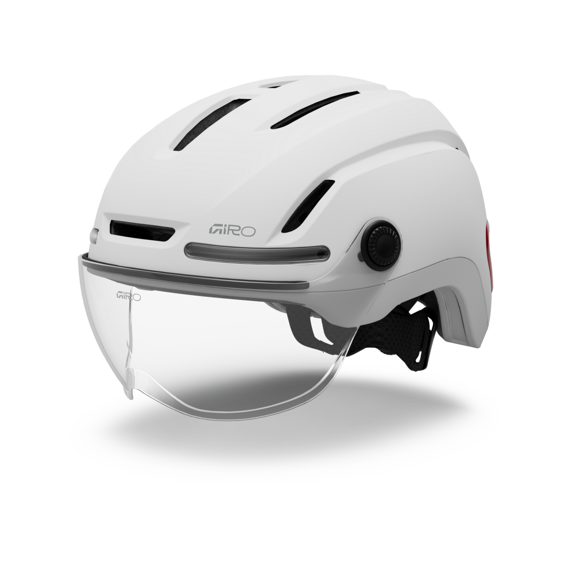 Giro Ethos LED Shield MIPS Stadt- und E-Bike Helm in WEISS