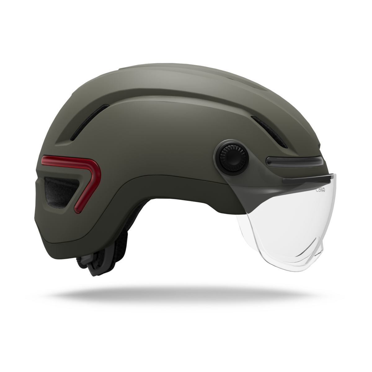 Giro Ethos LED Shield MIPS Stadt- und E-Bike Helm in GRÜN