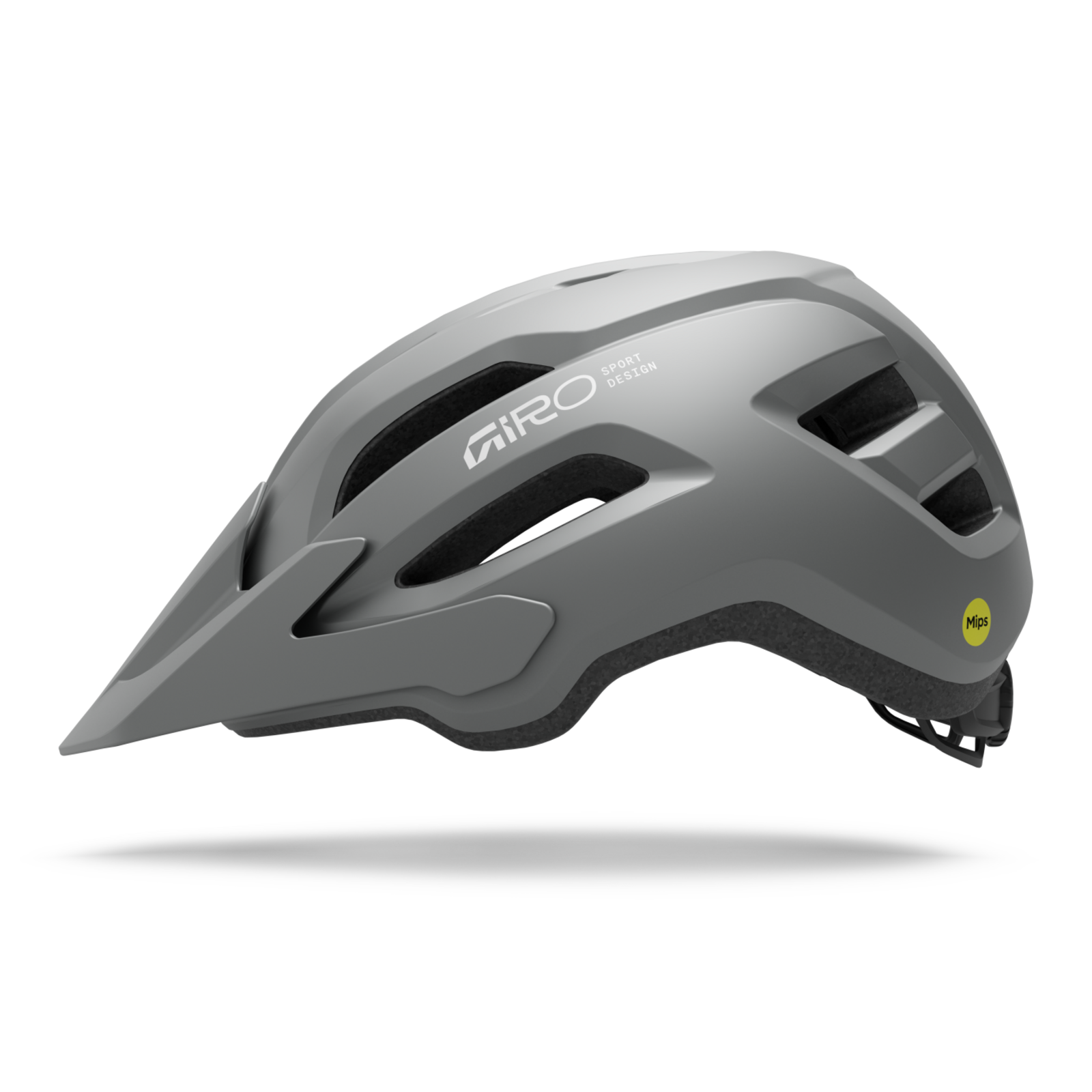 Giro Fixture II MIPS Mountainbike Helm in GRAU