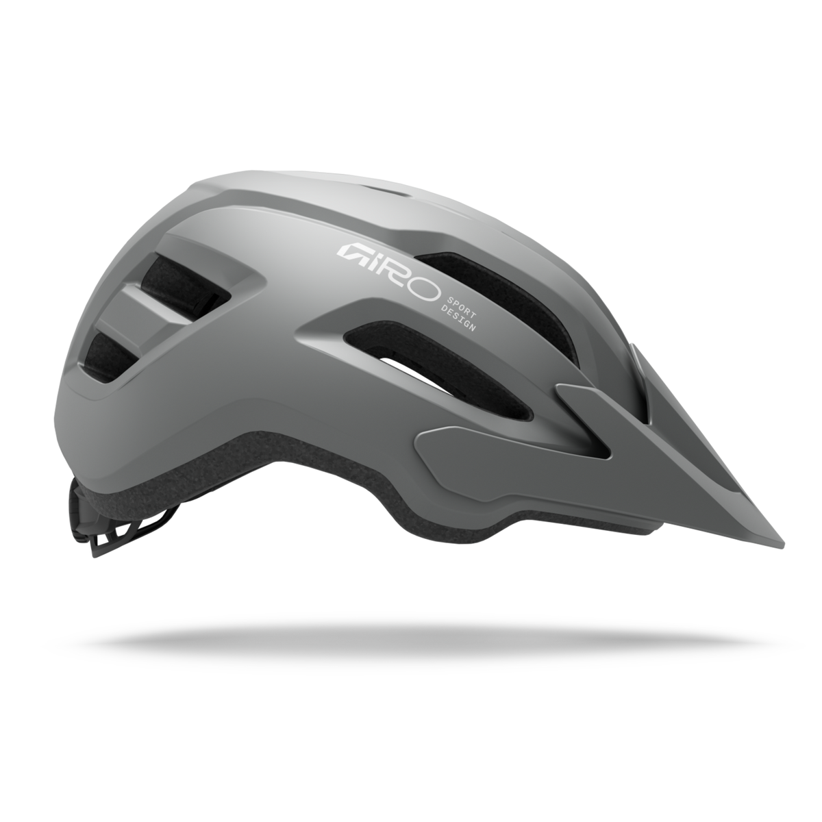Giro Fixture II MIPS Mountainbike Helm in GRAU