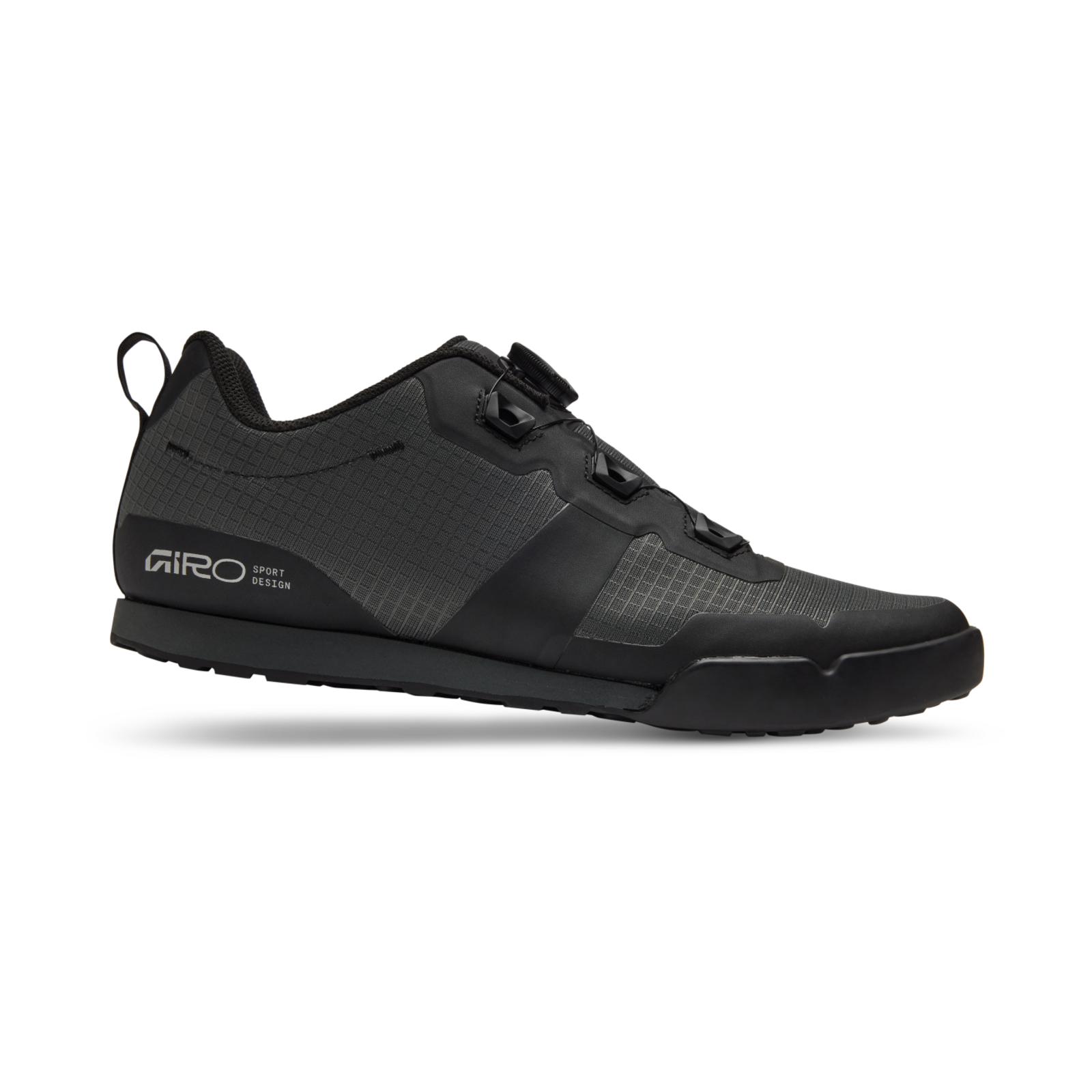 Giro Tracker Boa Flatpedal Schuhe in SCHWARZ