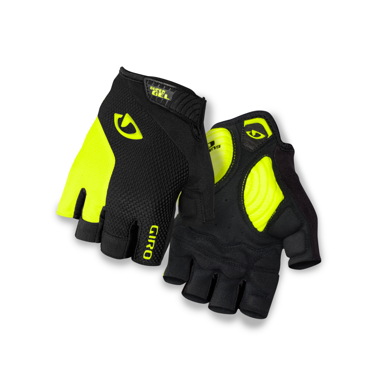 Giro Strade Dure S Gel Velohandschuhe kurz in SCHWARZ