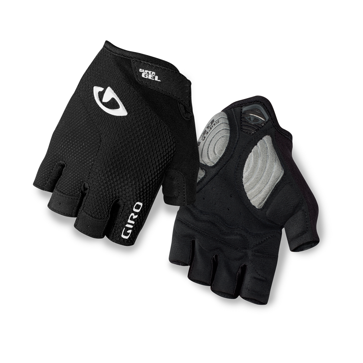 Giro W Strada Massa S Gel Velohandschuhe kurz in SCHWARZ