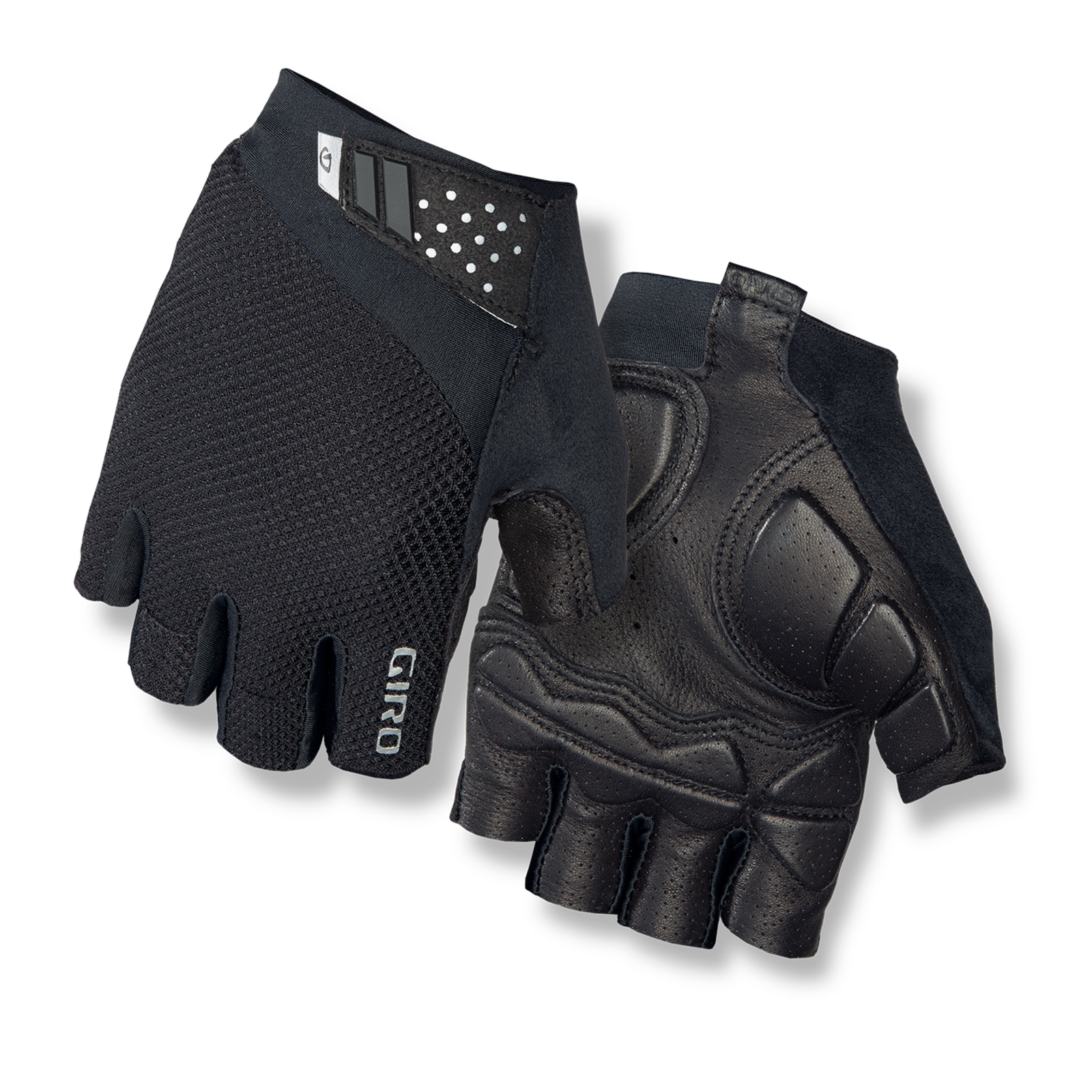 Giro Monaco II Velohandschuhe kurz in SCHWARZ