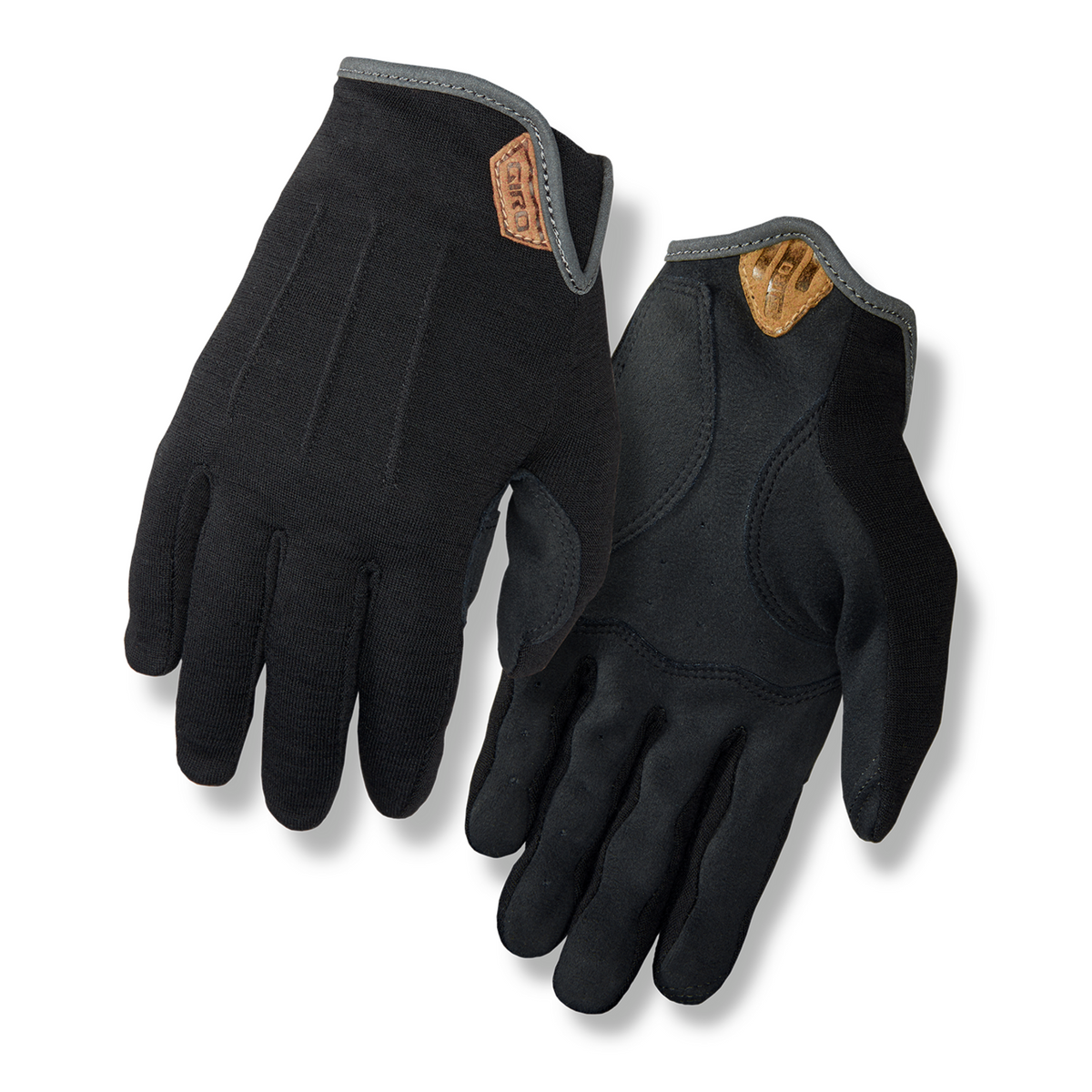 Giro D'wool Velohandschuhe lang in SCHWARZ
