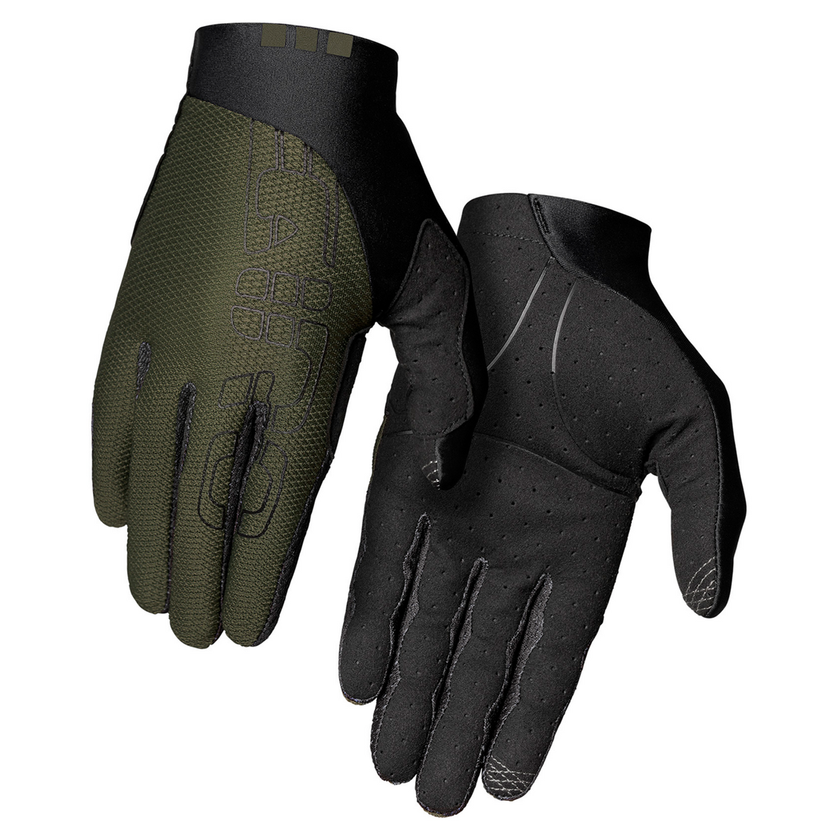 Giro Trixter Velohandschuhe lang in GRÜN