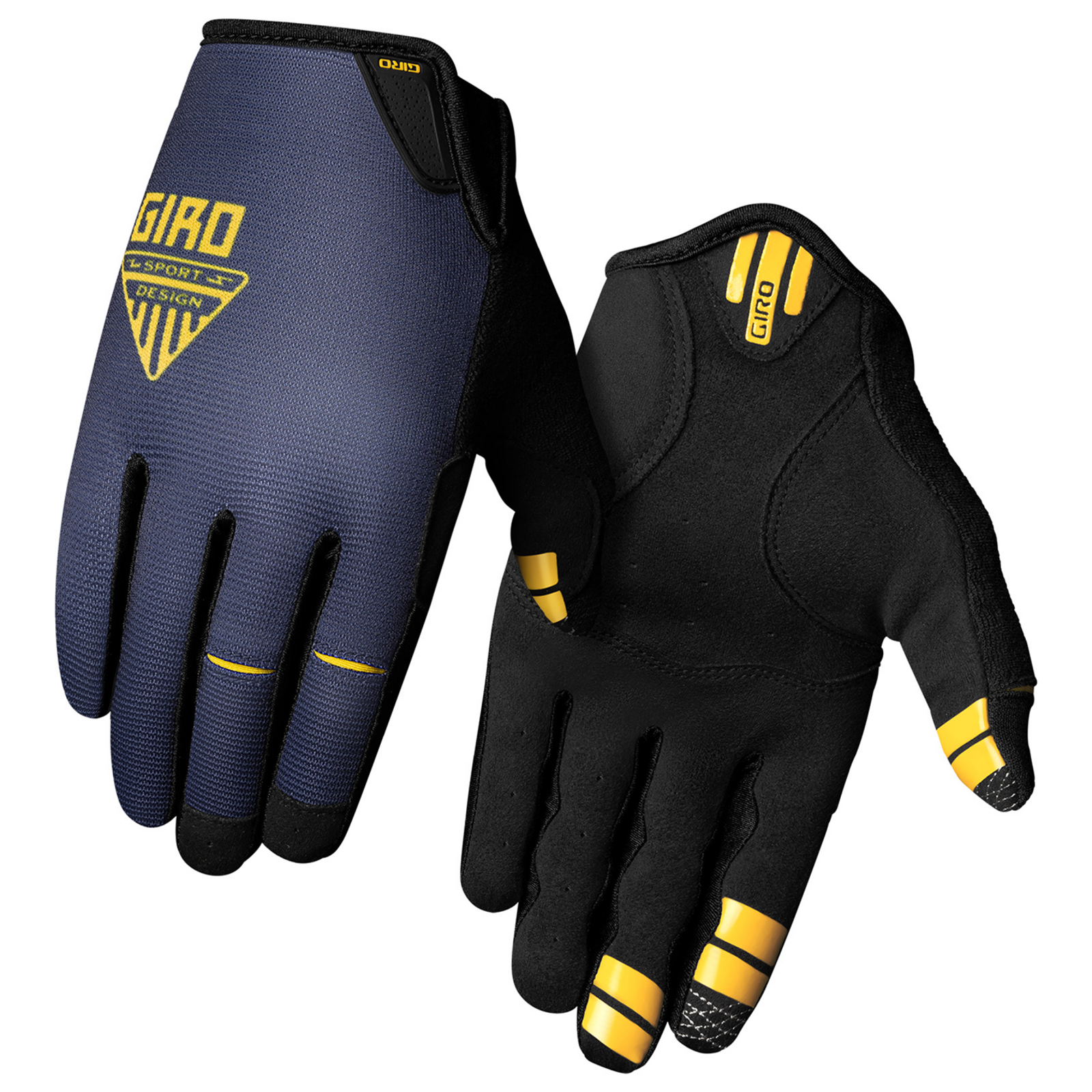 Giro DND II Velohandschuhe lang in BLAU
