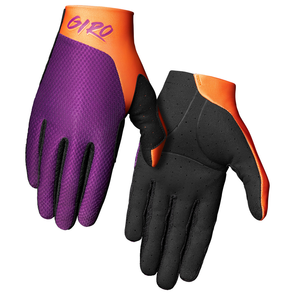 Giro Trixter Youth Velohandschuhe lang in VIOLETT