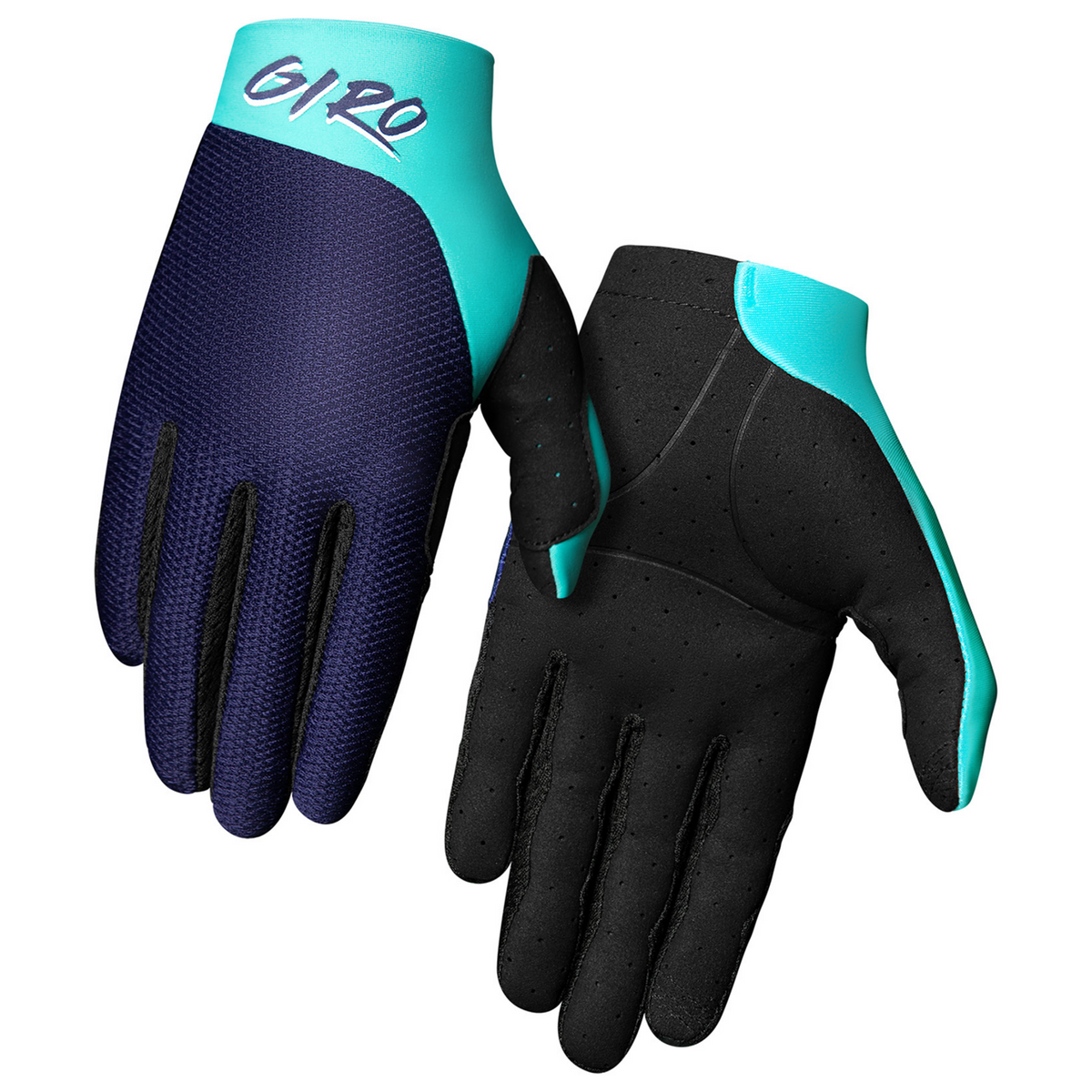 Giro Trixter Youth Velohandschuhe lang in BLAU