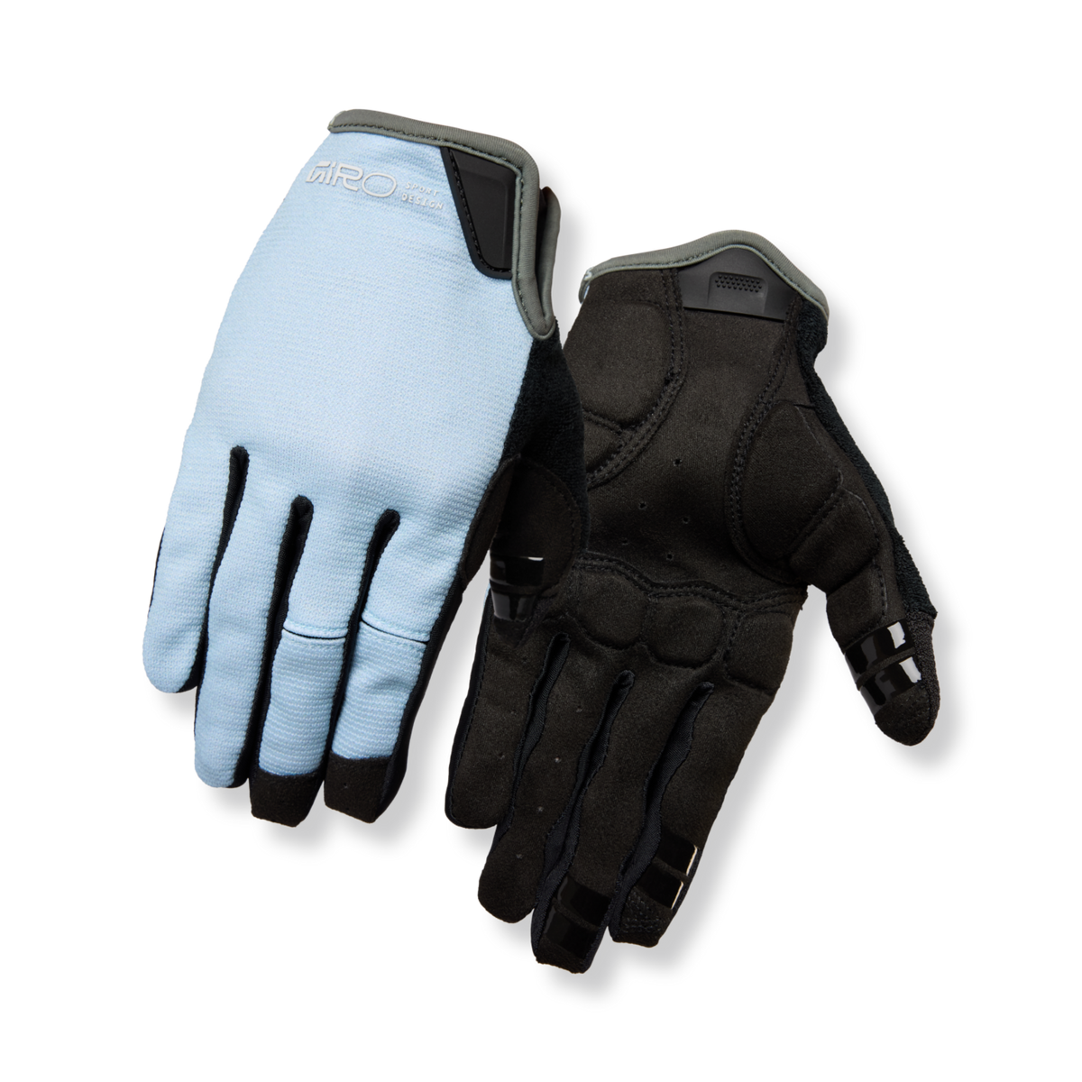 Giro La DND Gel Velohandschuhe lang in BLAU