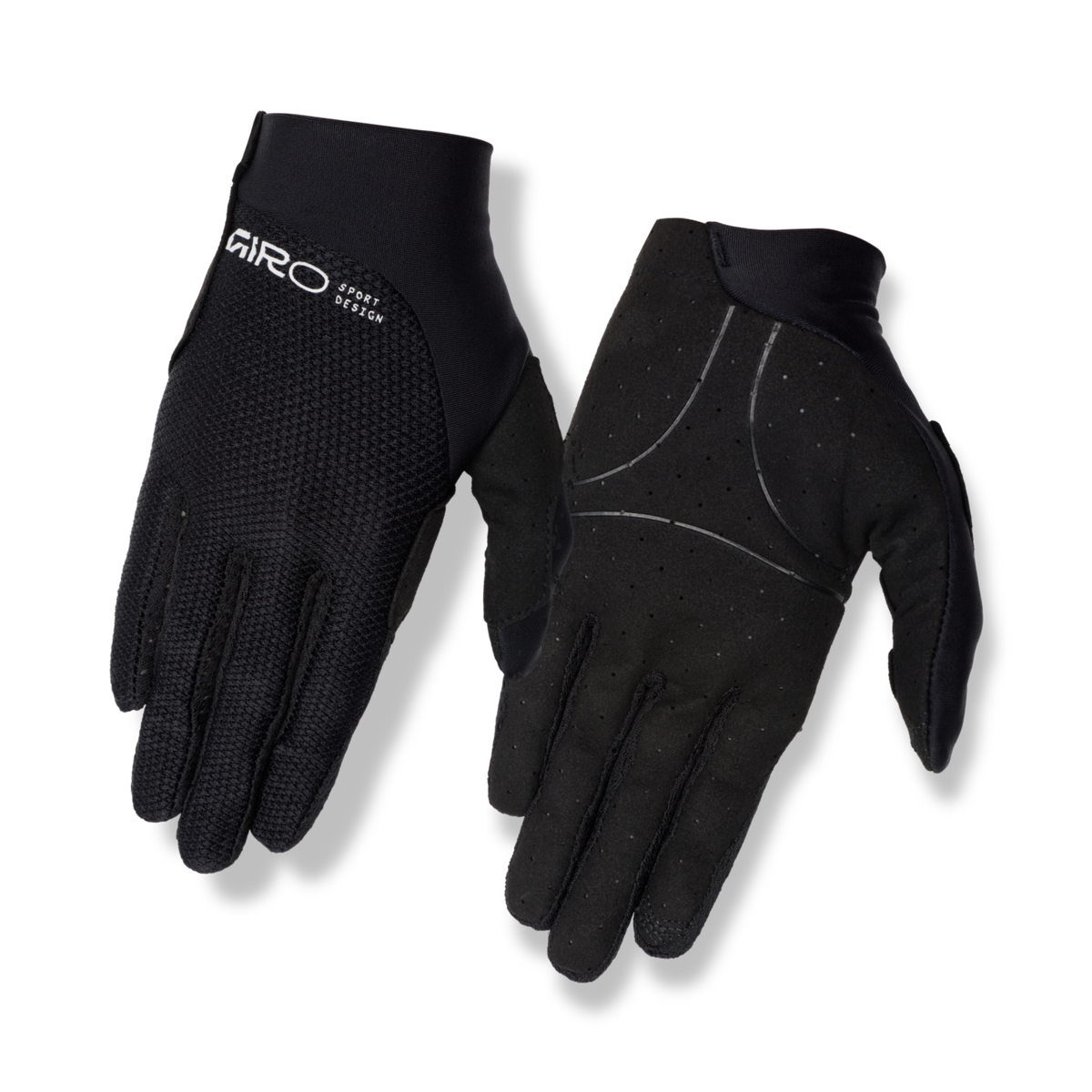 Giro Trixter Youth Velohandschuhe lang in SCHWARZ