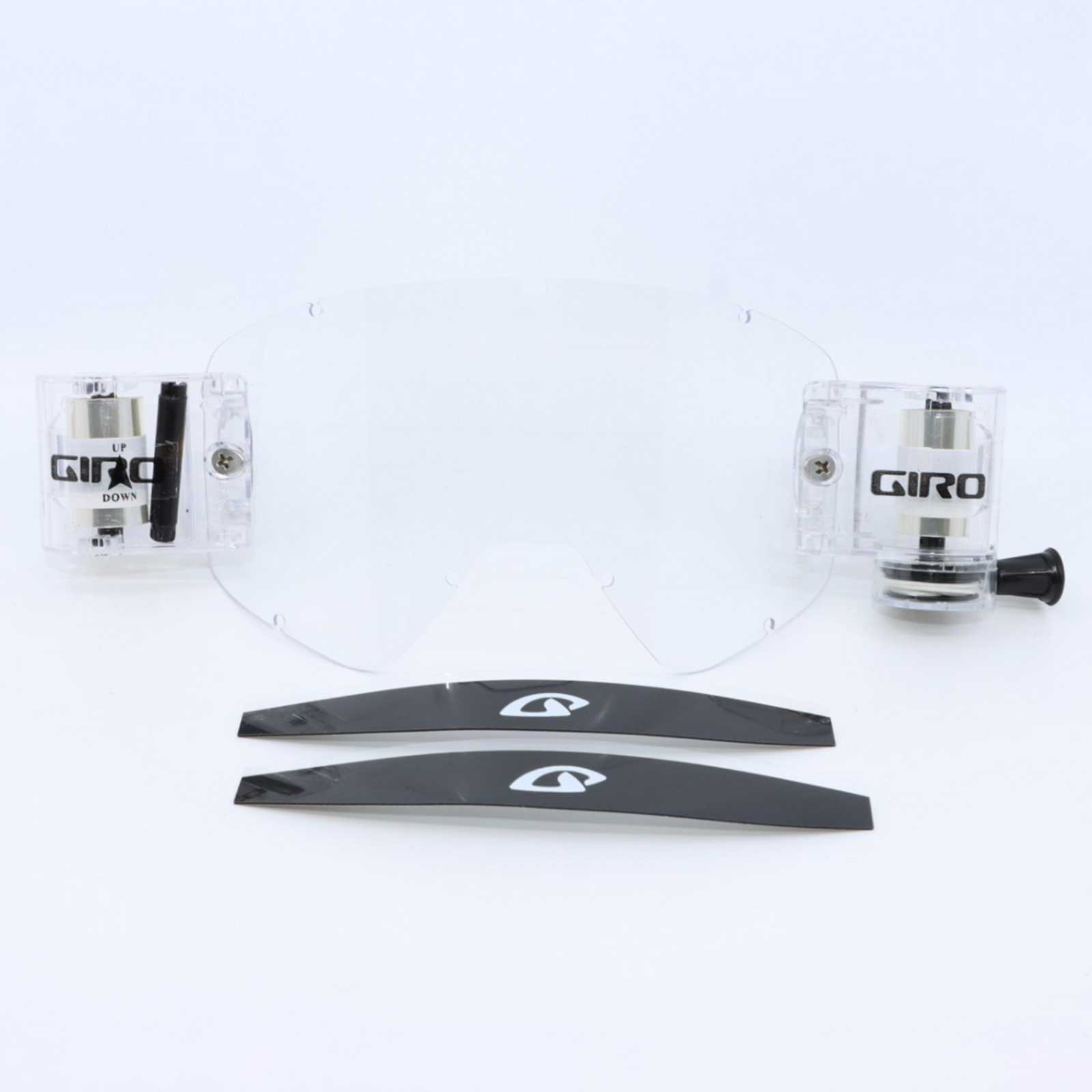 Giro Tazz MTB Goggle Roll-off Abziehfolie in SCHWARZ