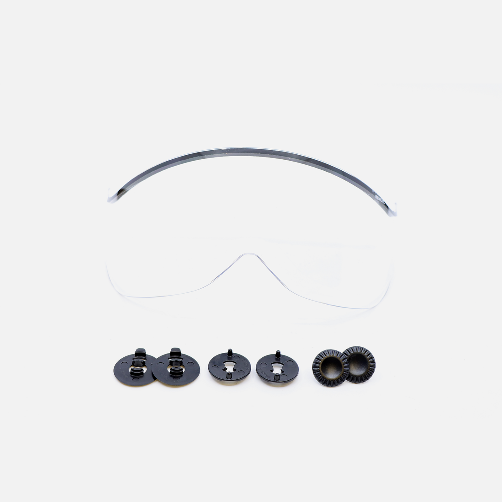 Giro Evoke/Ethos Helmvisier in SCHWARZ