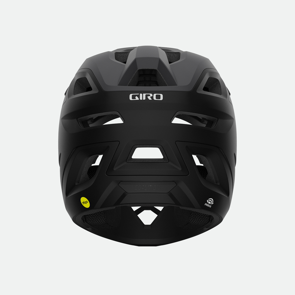 Giro Coalition Spherical MIPS Vollvisier Helm in SCHWARZ