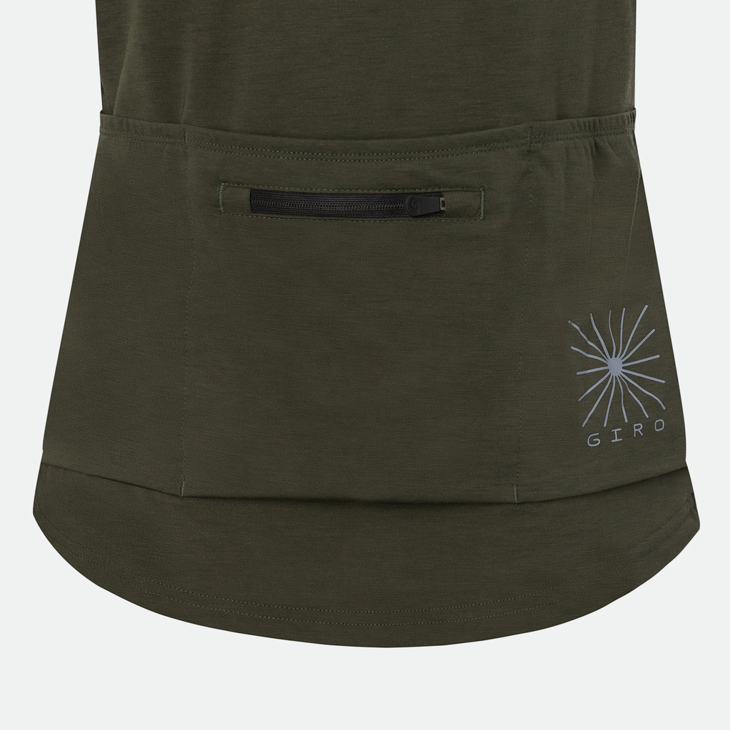 Giro W Ride Jersey Trikot kurzarm in SCHWARZ