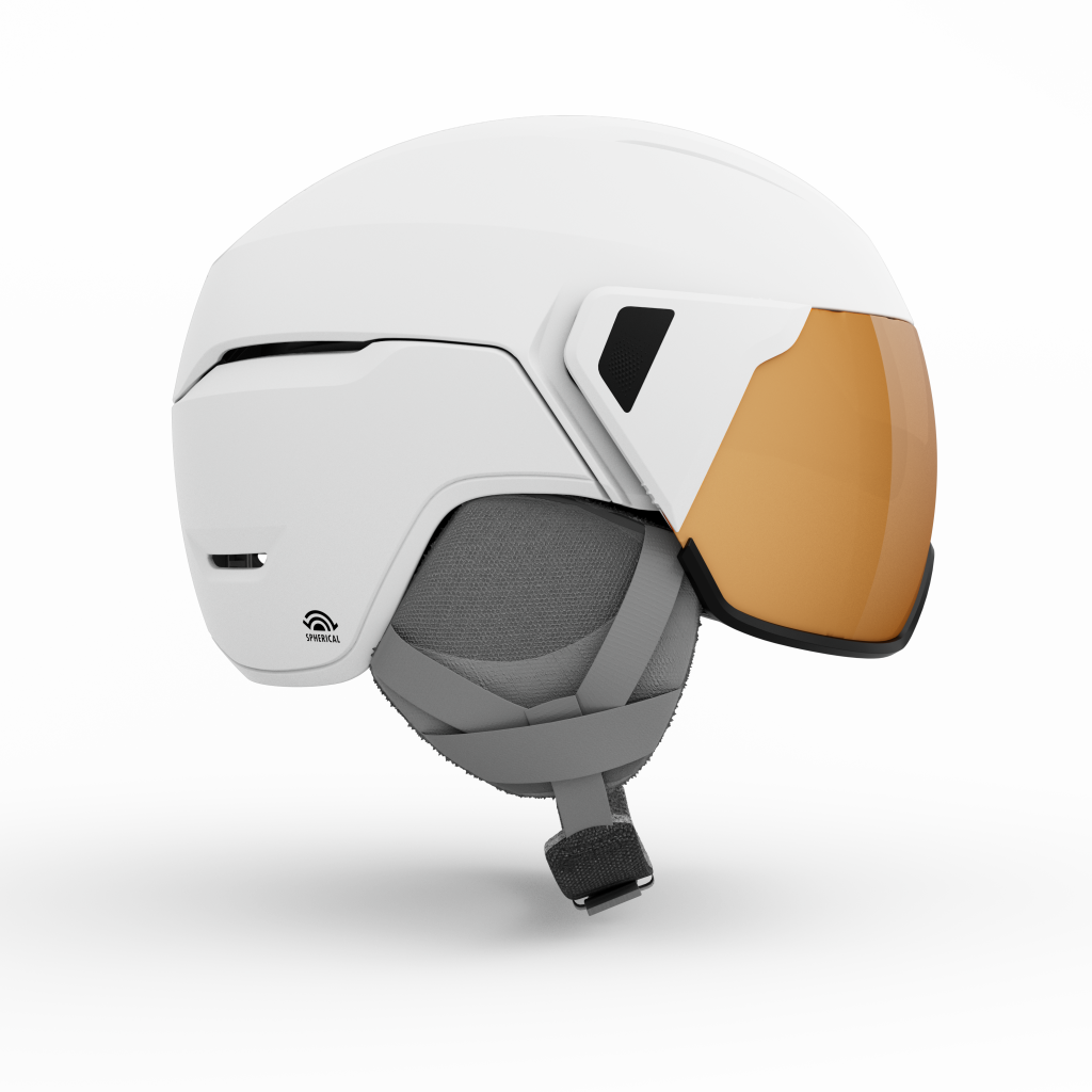 Giro Aria Spherical Skihelm in WEISS