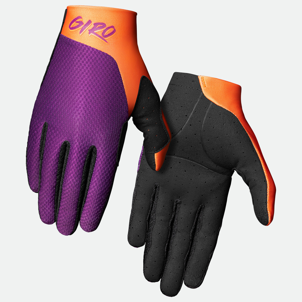 Giro Trixter Youth Velohandschuhe lang in VIOLETT