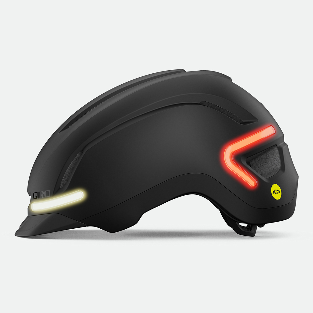 Giro Ethos LED MIPS Stadt- und E-Bike Helm in SCHWARZ