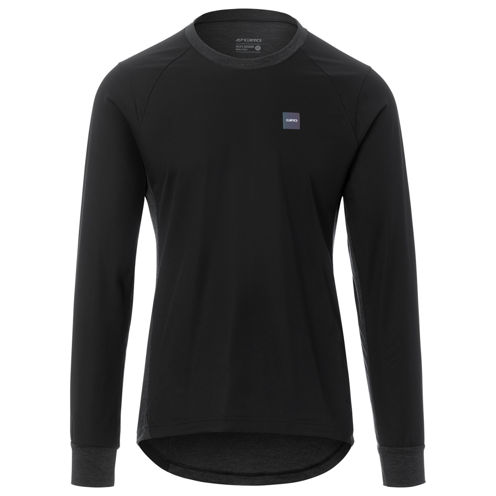 Giro M Roust LS Wind Jersey Biketrikot in SCHWARZ
