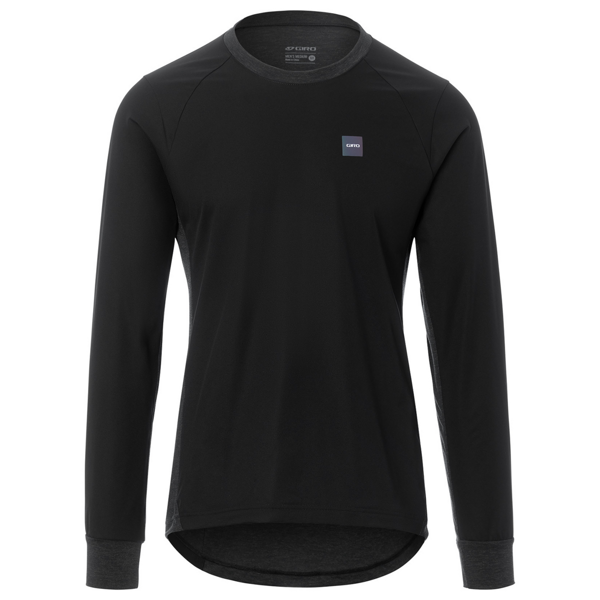 Giro M Roust LS Wind Jersey Biketrikot in SCHWARZ