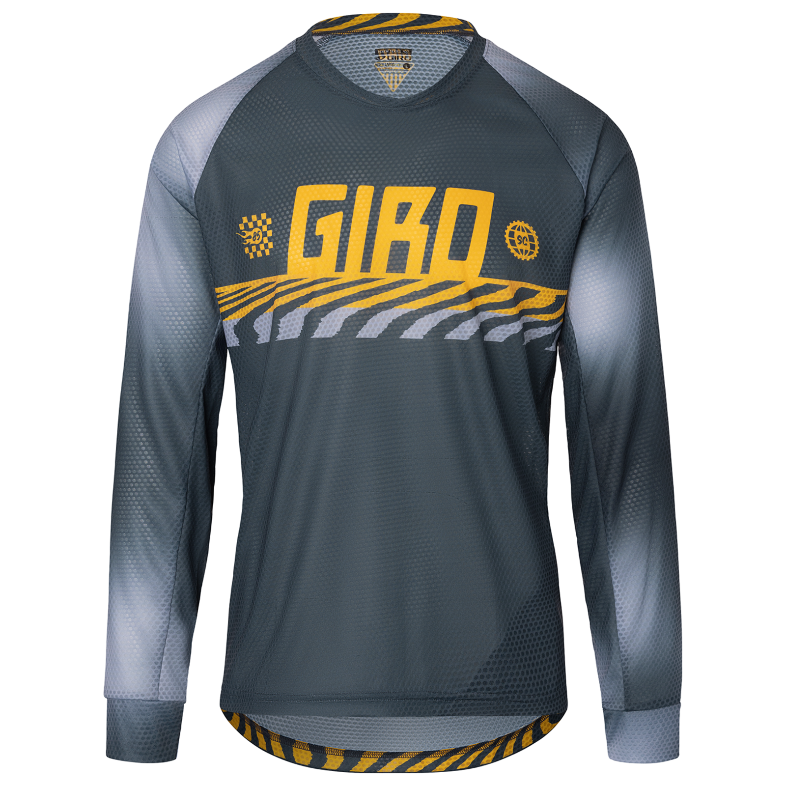 Giro M Roust LS Jersey Biketrikot in GRAU
