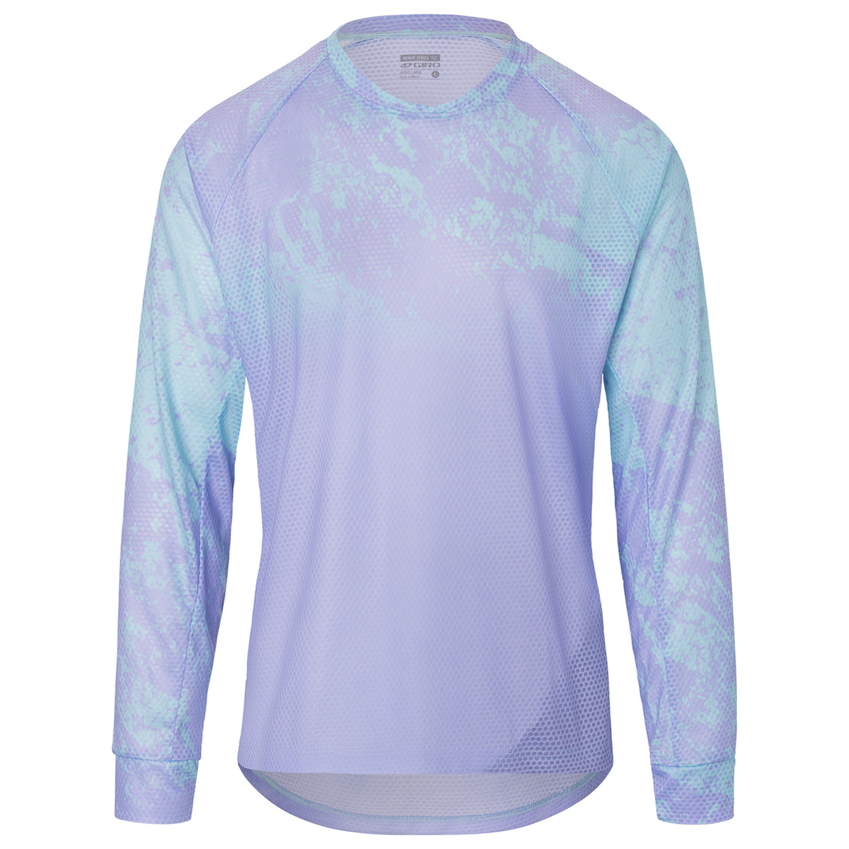 Giro M Roust LS Jersey Biketrikot in VIOLETT
