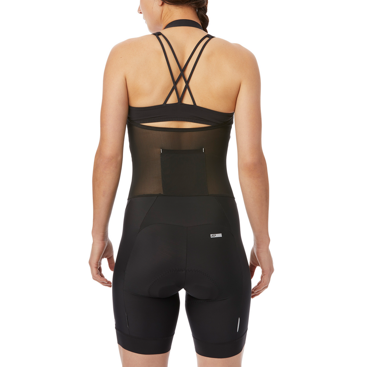 Giro W Chrono Sport Halter Bib Velohose in SCHWARZ