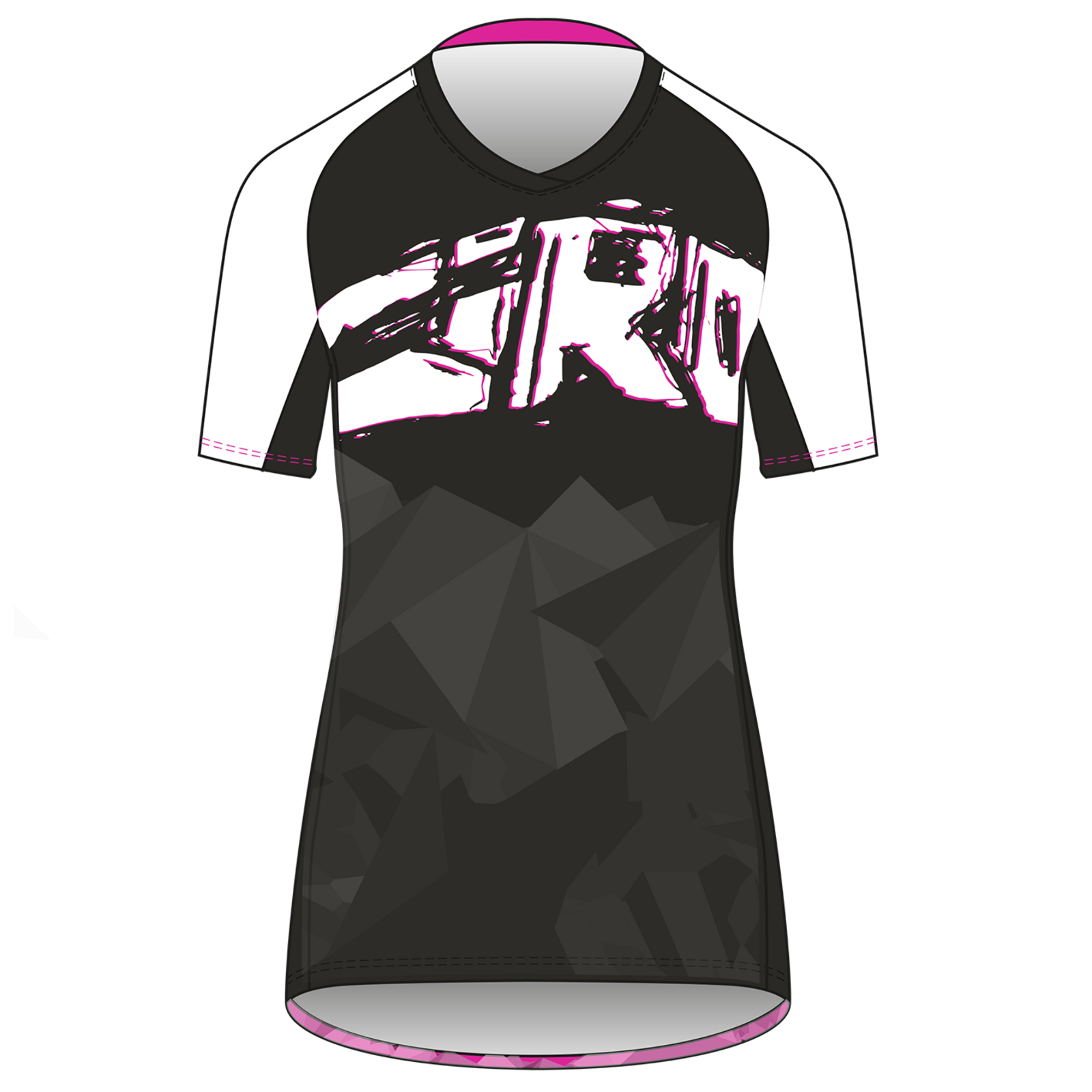 Giro W Roust Jersey Biketrikot in SCHWARZ