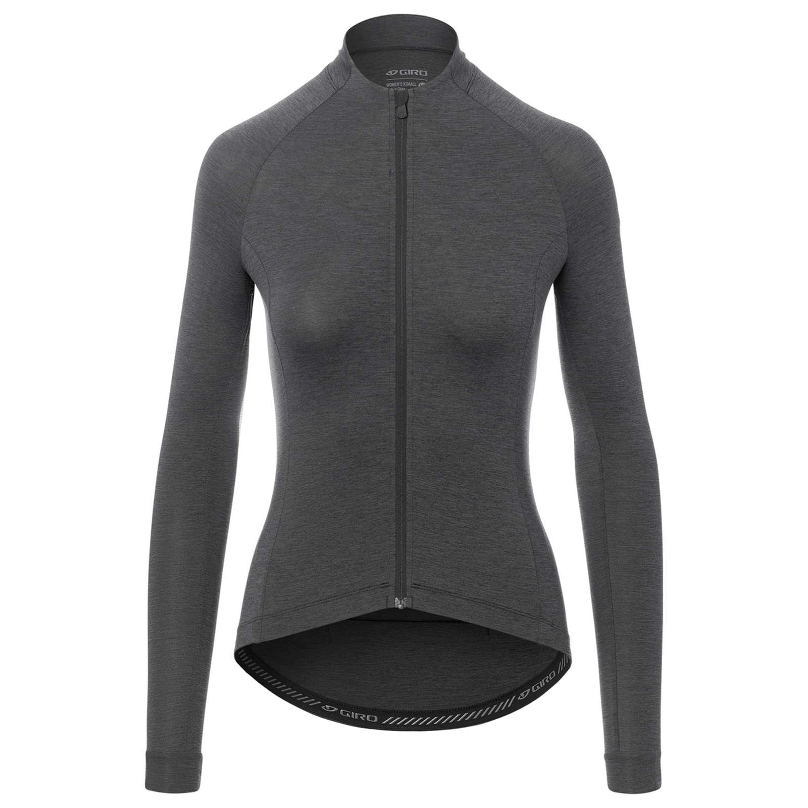 Giro W New Road LS Jersey Biketrikot in GRAU