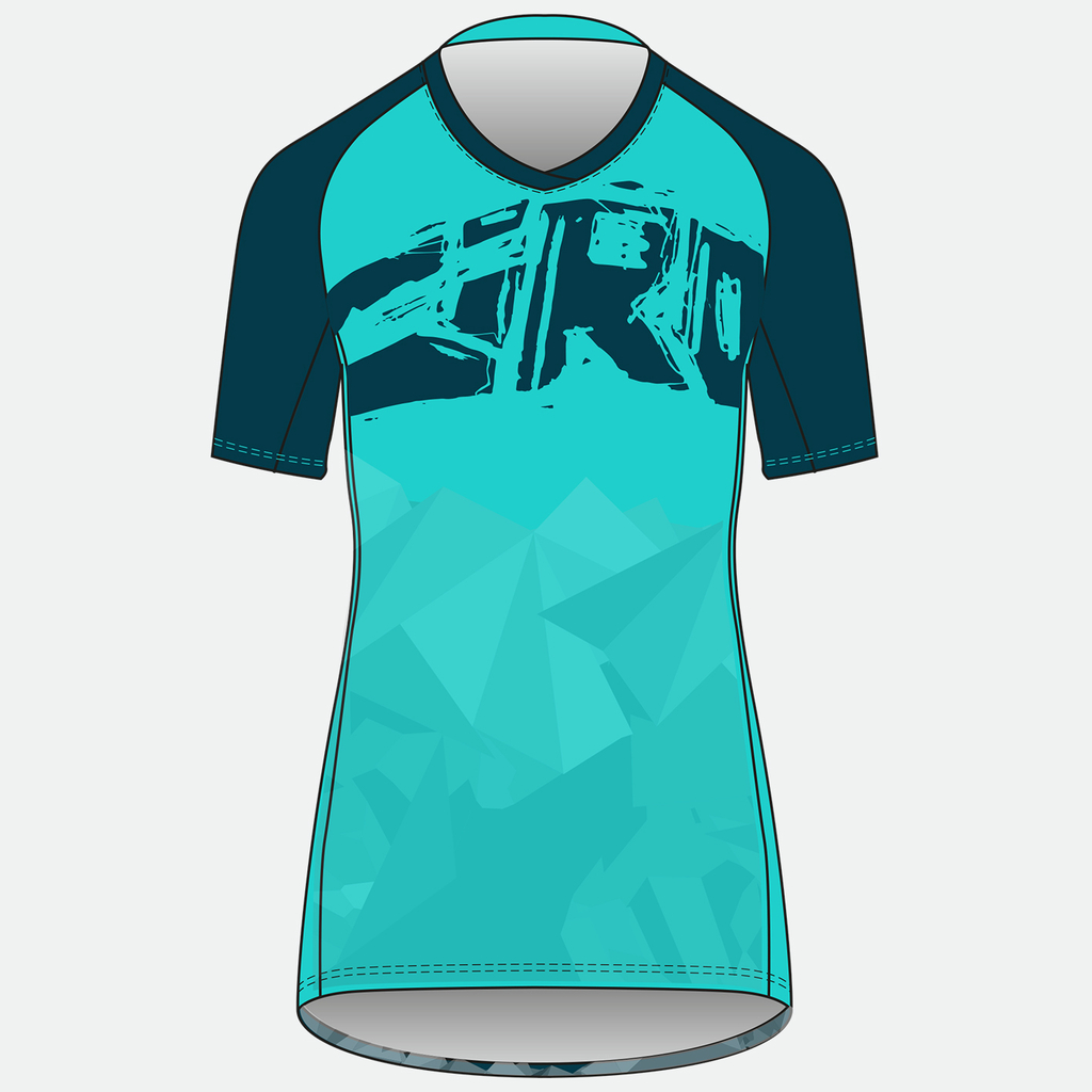 Giro W Roust Jersey Trikot kurzarm in BLAU