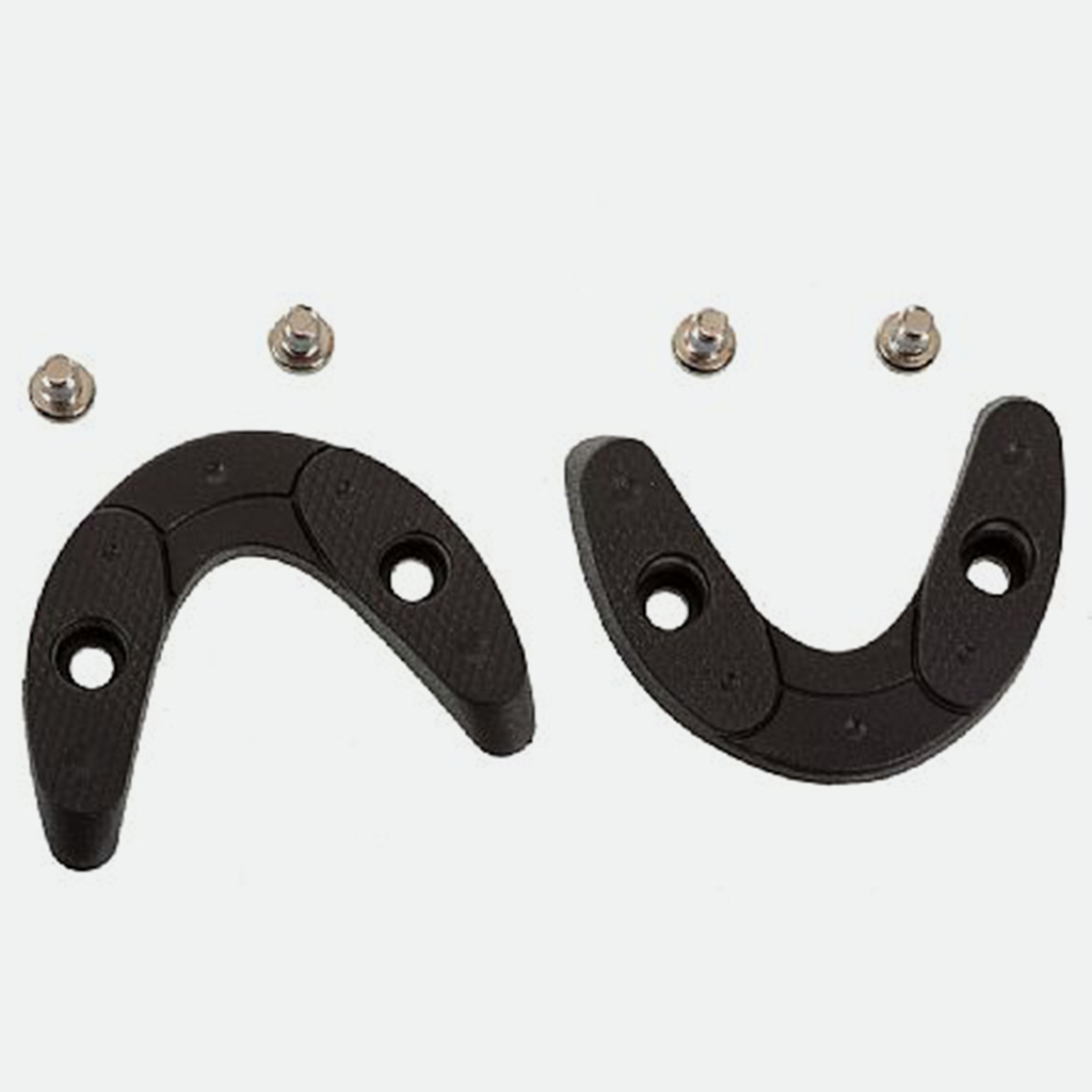 Giro Road Heel Pad Set Schuhe Ersatzteil in SCHWARZ