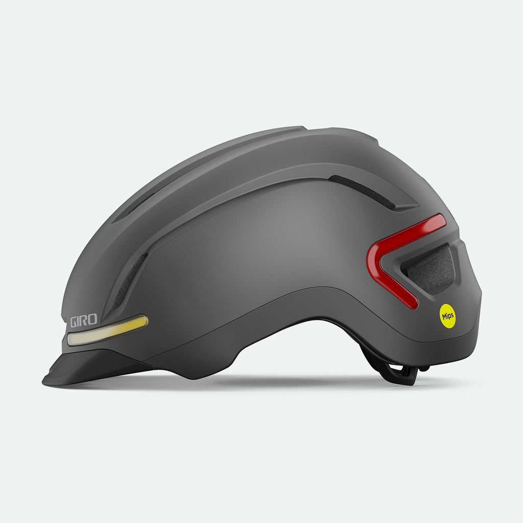 Giro Ethos LED MIPS Stadt- und E-Bike Helm in GRAU