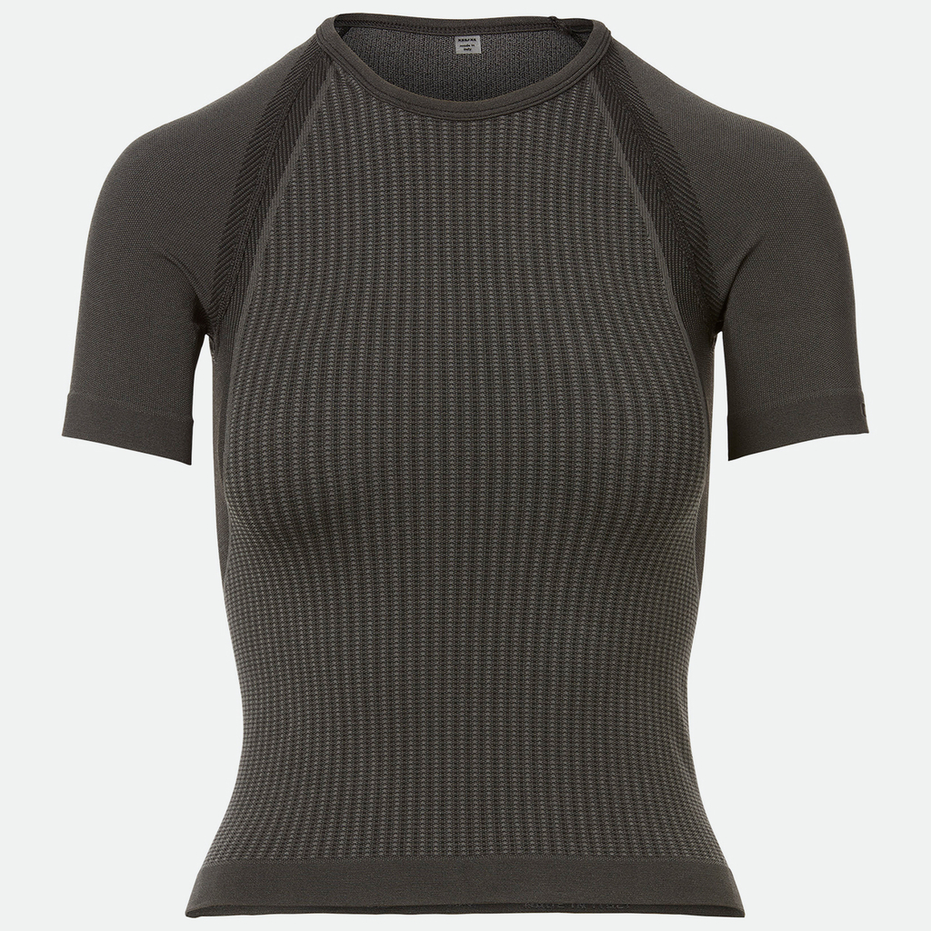 Giro W Chrono SS Base Layer Funktionsunterhemd in GRAU