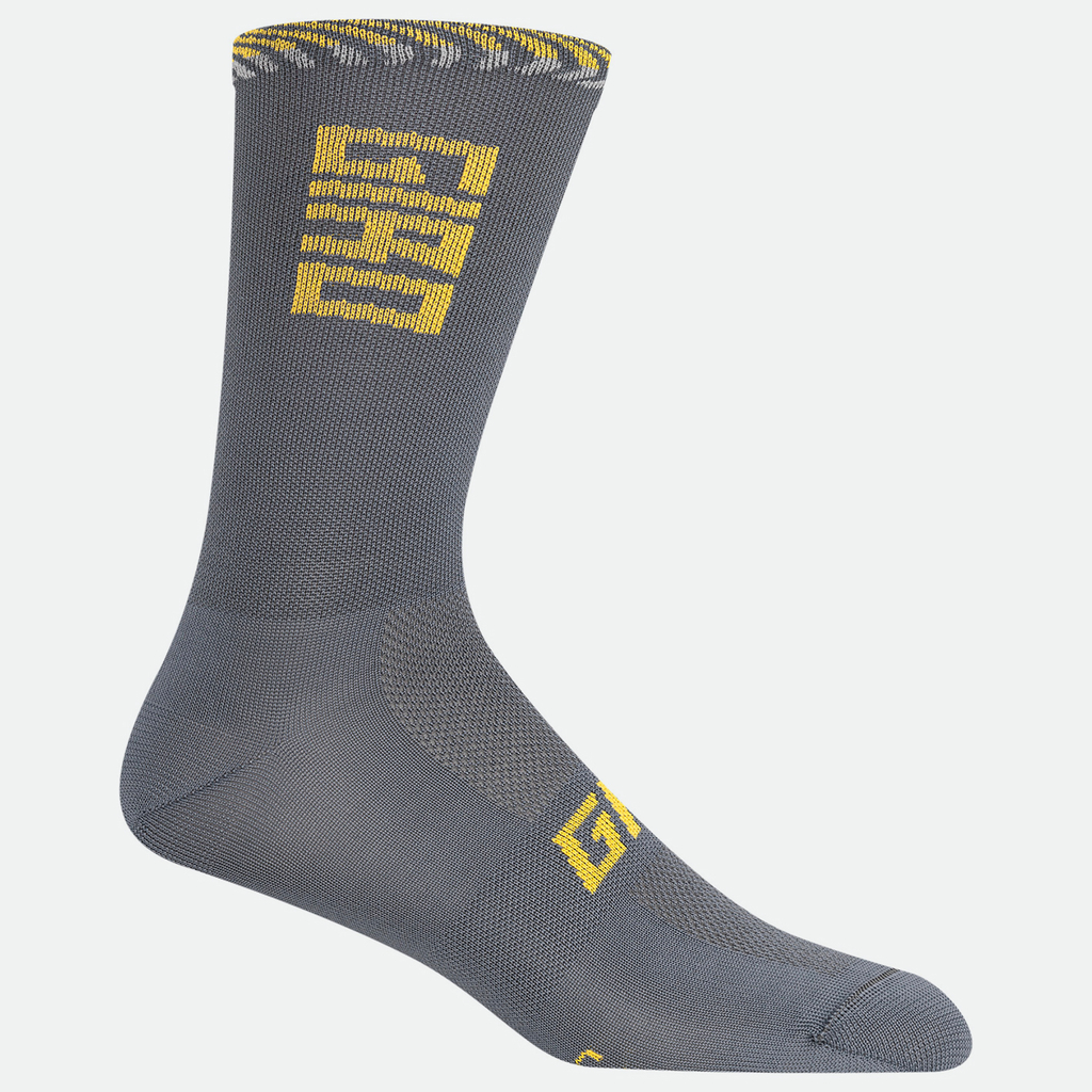 Giro Comp Racer High Rise Socken in GRAU
