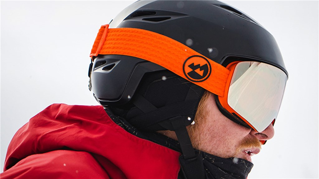 Giro Grid Spherical MIPS Skihelm in ROT