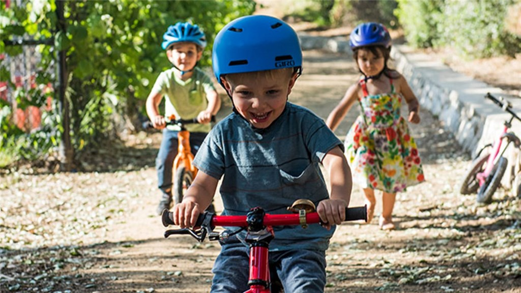 Giro Dime FS Kinderhelm in ROT