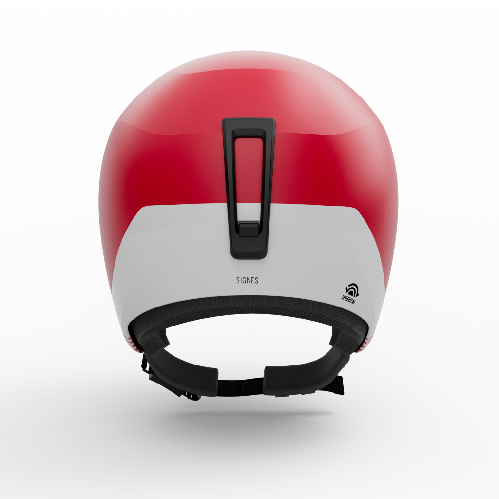 Giro Signes Spherical Skirennhelm in ROT