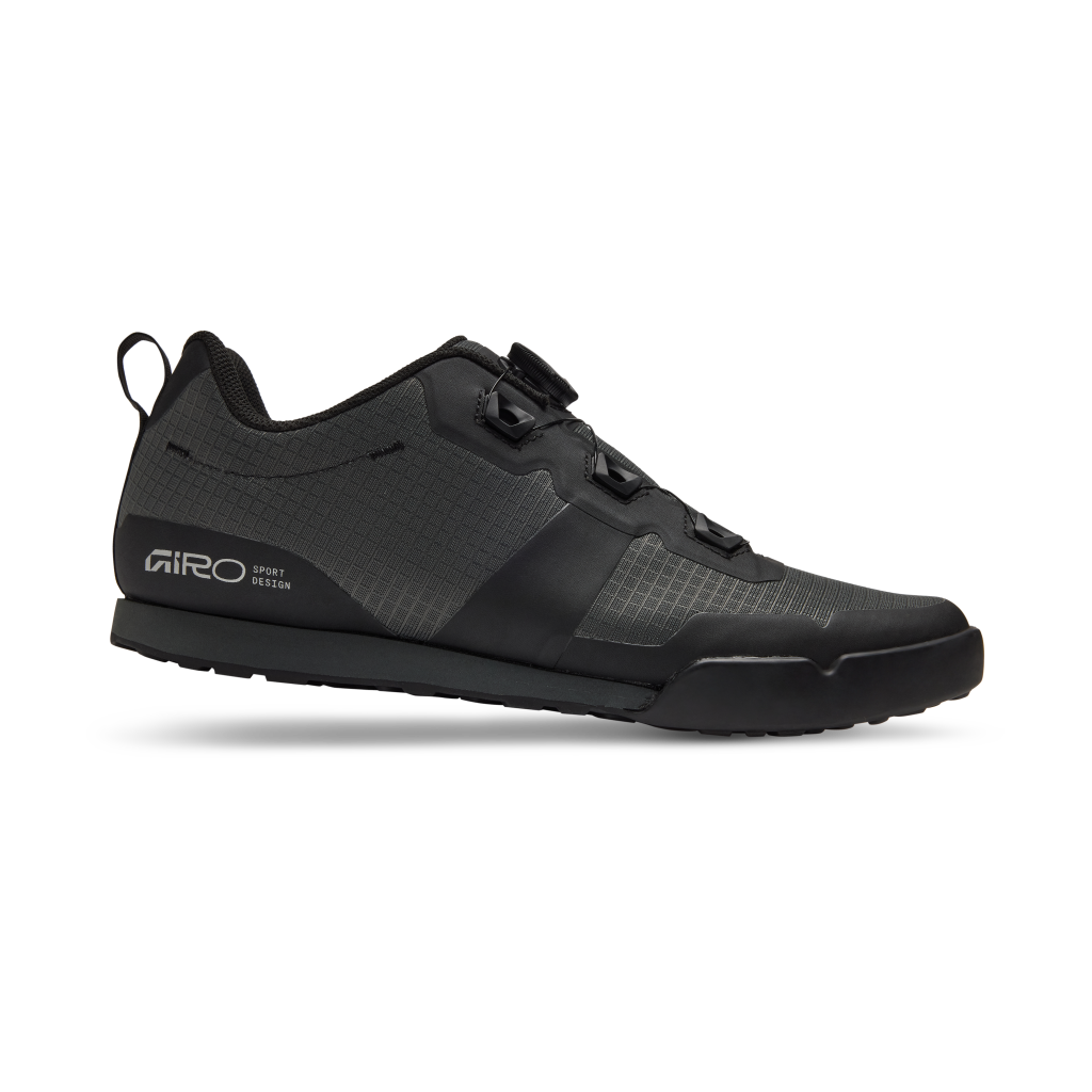 Giro Tracker Boa Flatpedal Schuhe in SCHWARZ