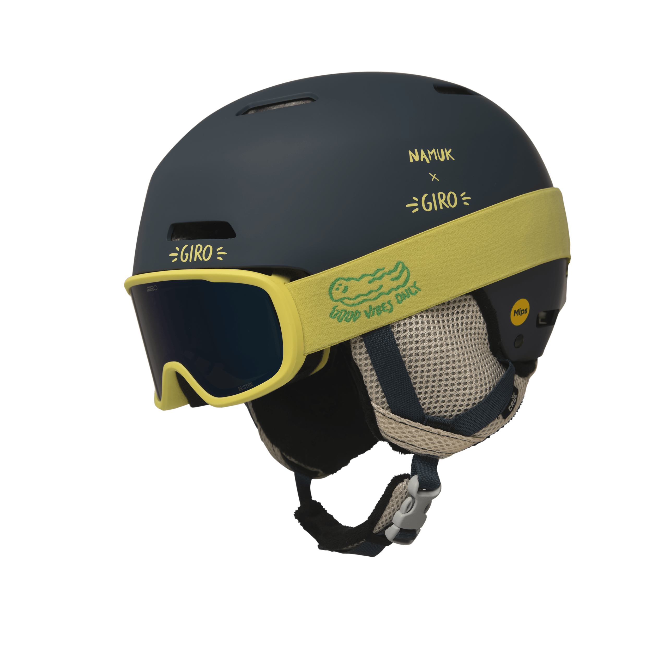 Crüe MIPS Skihelm/Skibrille Kombo