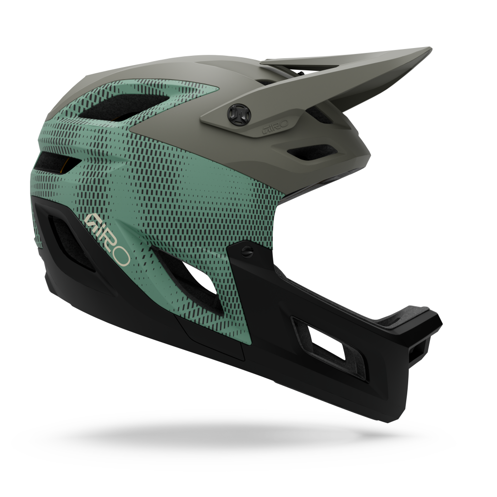 Giro Coalition Spherical MIPS Vollvisier Helm in GRÜN