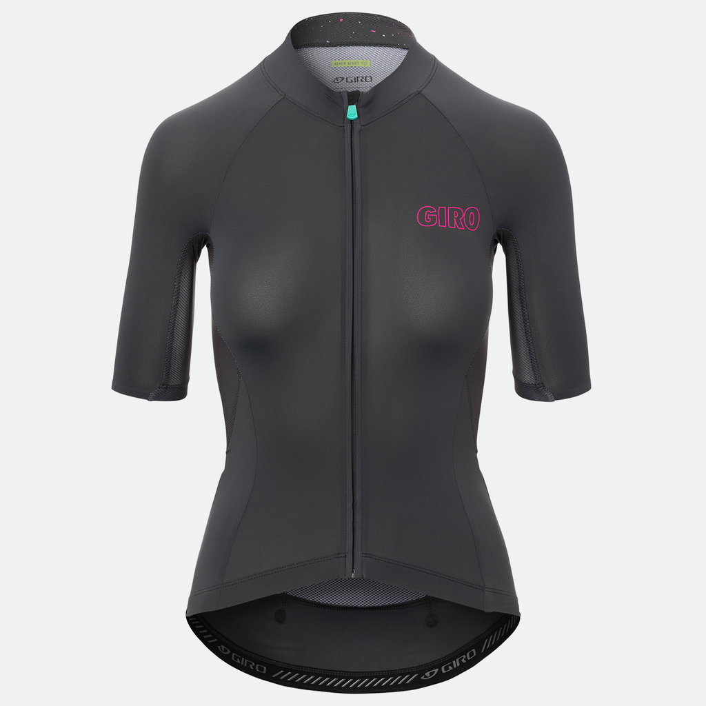 Giro W Chrono Elite Jersey Trikot kurzarm in GRAU