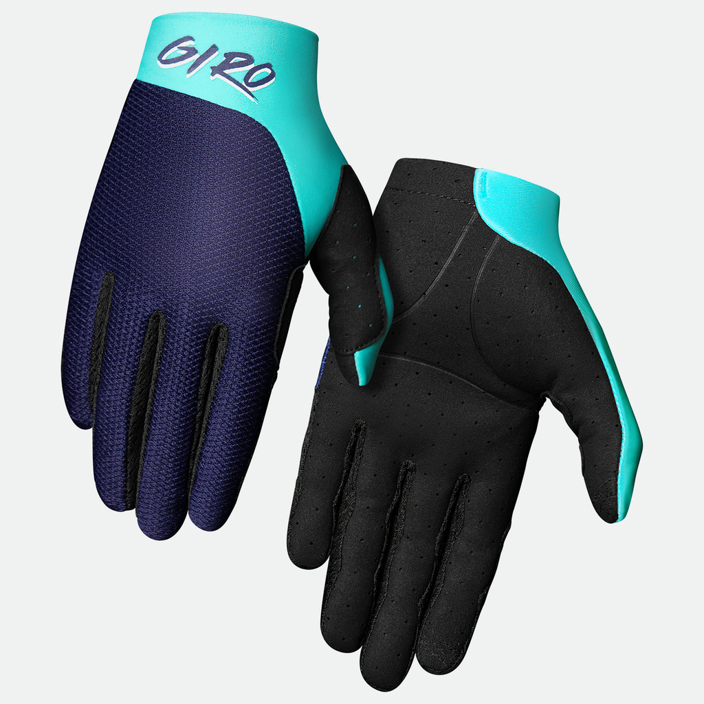 Giro Trixter Youth Velohandschuhe lang in BLAU