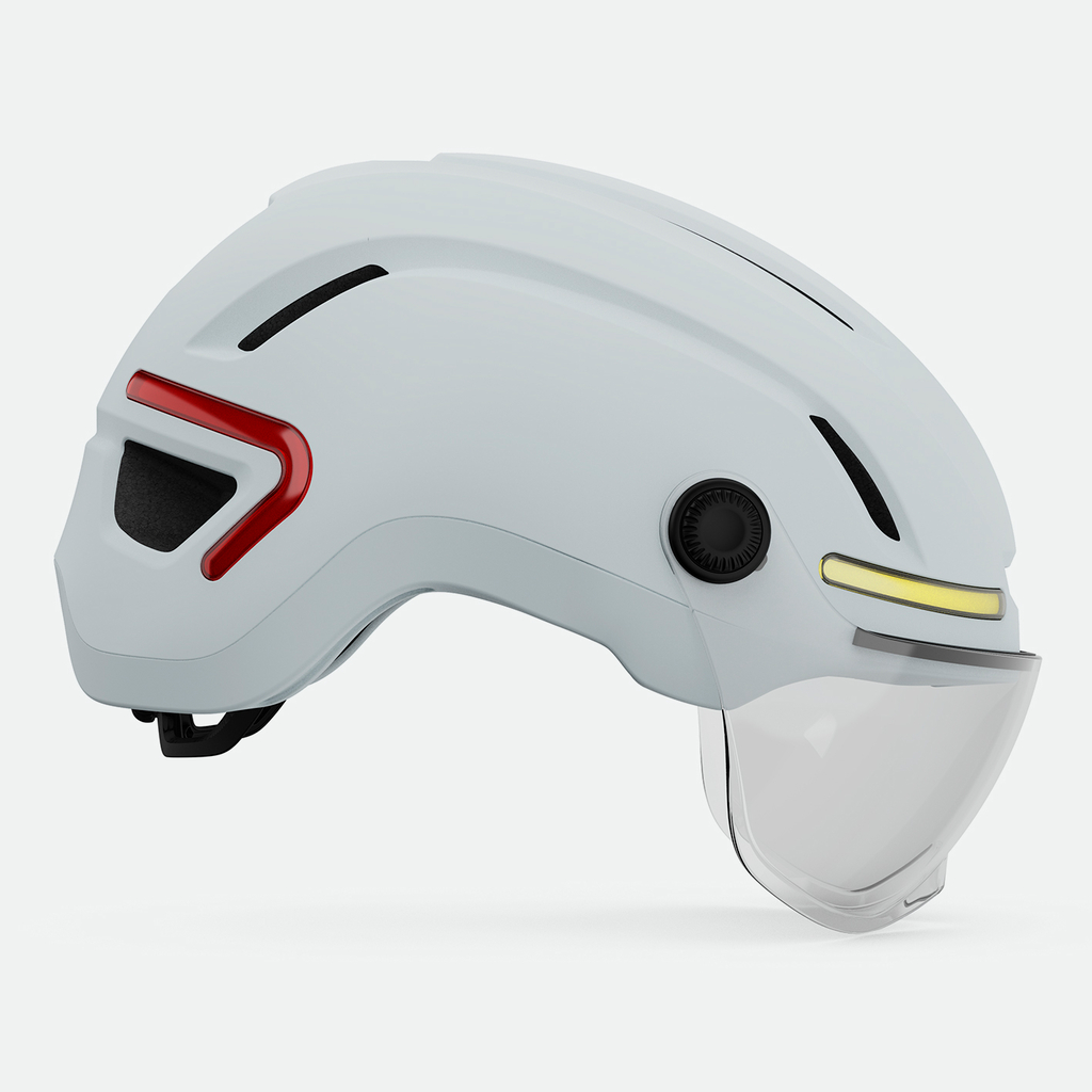 Giro Ethos LED Shield MIPS Stadt- und E-Bike Helm in WEISS