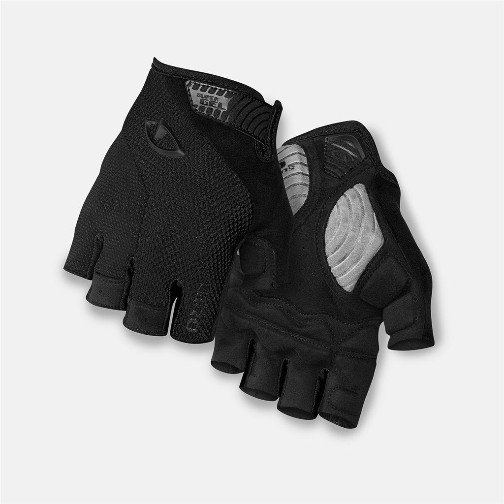 Giro Strade Dure S Gel Velohandschuhe kurz in SCHWARZ