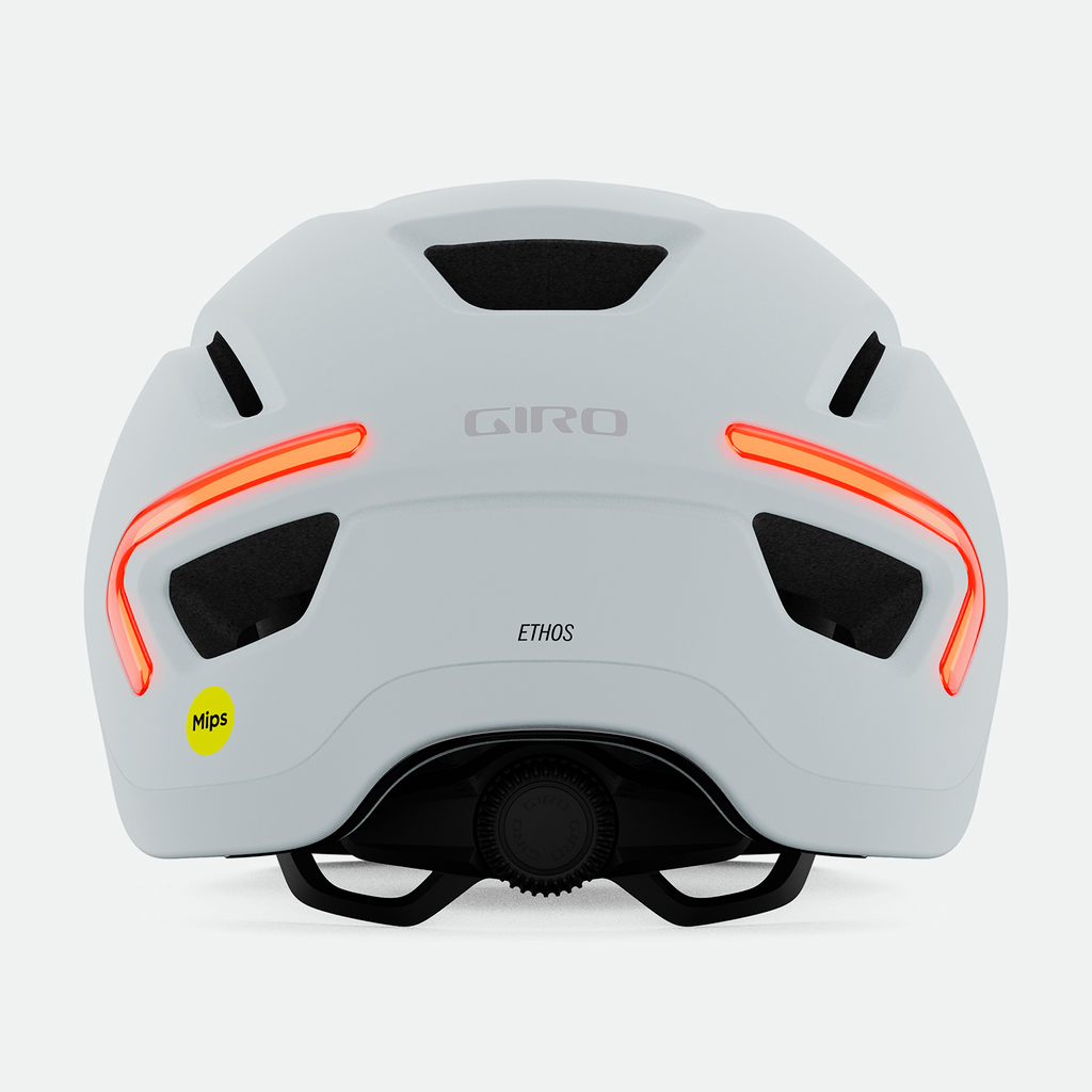 Giro Ethos LED Shield MIPS Stadt- und E-Bike Helm in WEISS