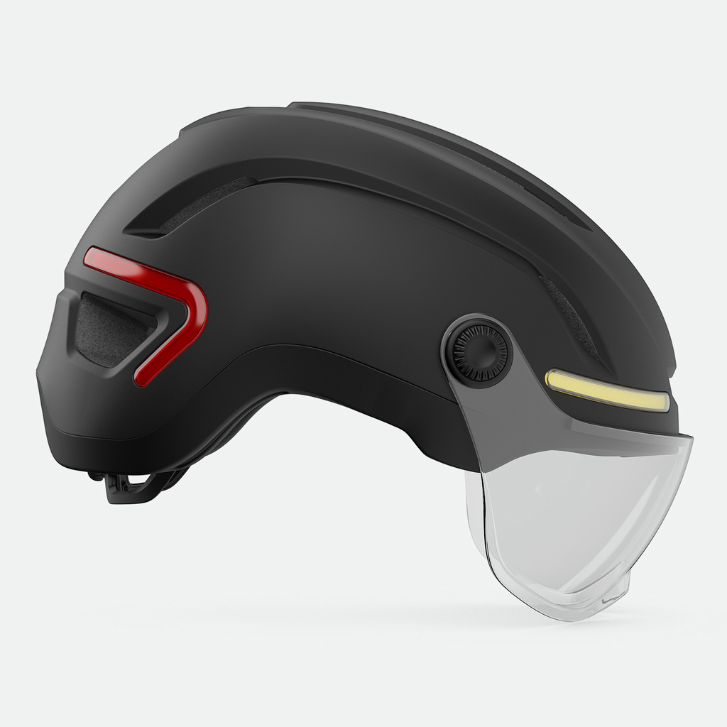 Giro Ethos LED Shield MIPS Stadt- und E-Bike Helm in SCHWARZ