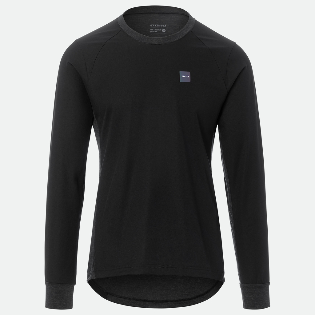 Giro M Roust LS Wind Jersey Trikot langarm in SCHWARZ