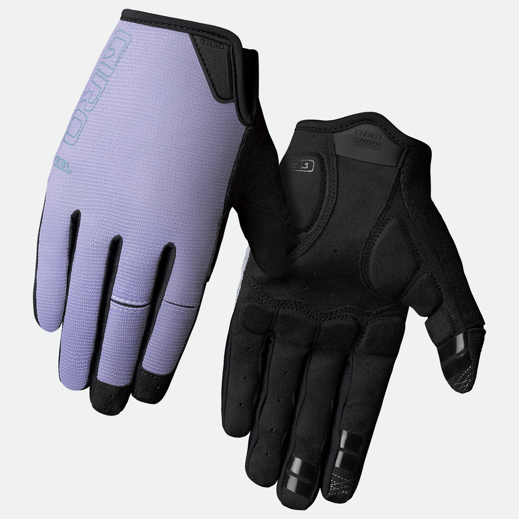 Giro La DND Gel Velohandschuhe lang in VIOLETT