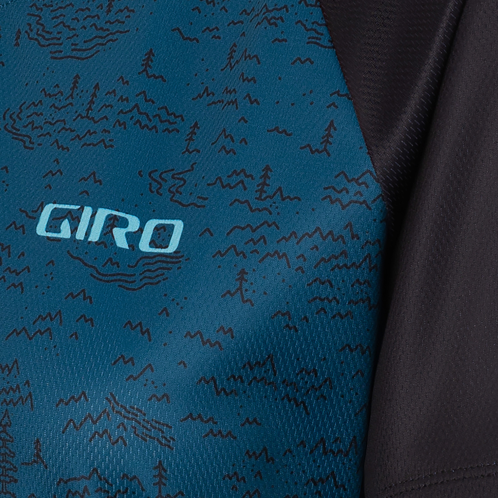 Giro W Roust Jersey Trikot kurzarm in BLAU